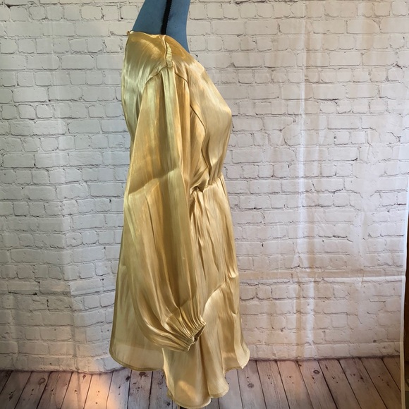 NWT Forever 21 shimmery blouson party dress - Picture 3 of 6